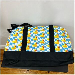 New Neff duffel bag with rubber duck print
